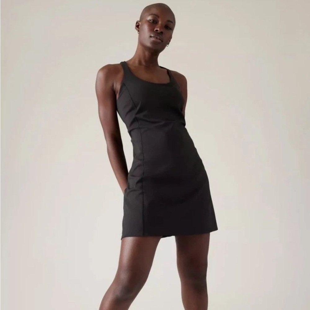 Athleta | Women’s **SZ Small | Black Ultimate Ease Dress | Sporty
